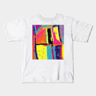 Abstract Digital Art Kids T-Shirt